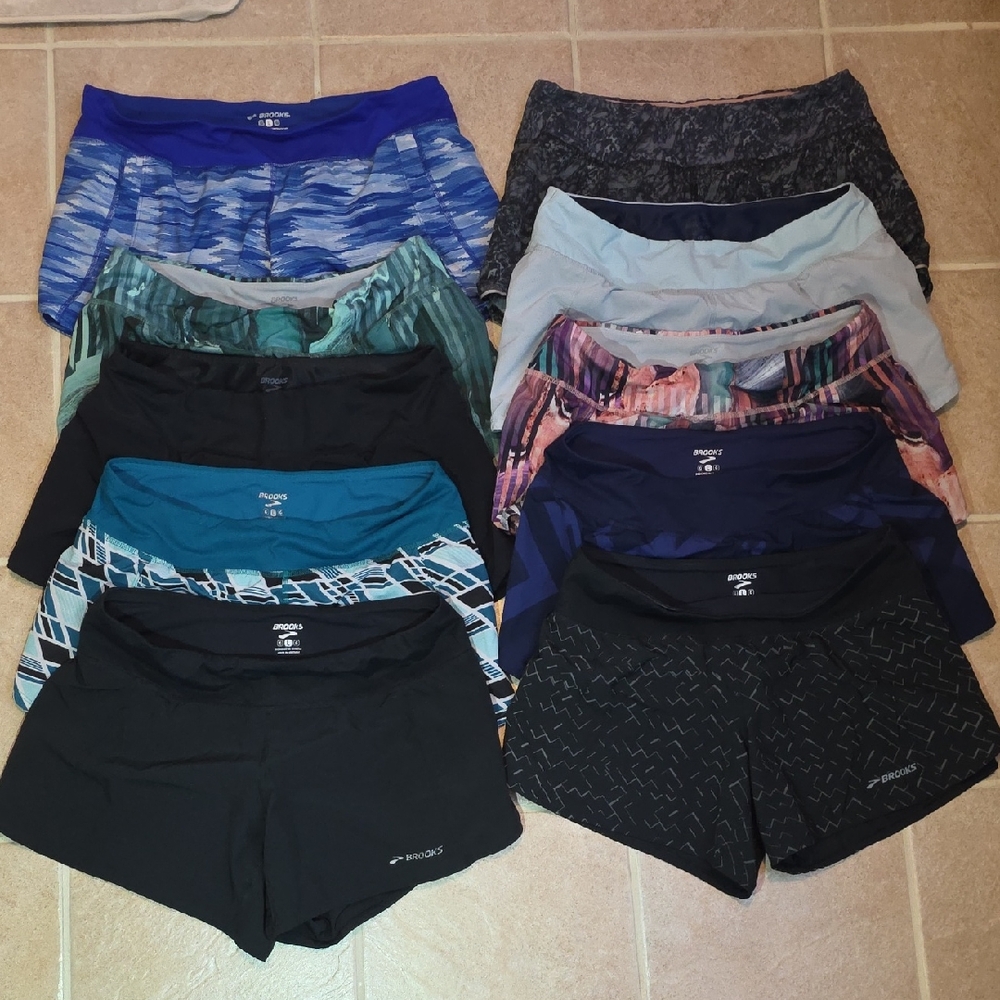 Brooks Women's Athletic Shorts - Multi-Color Collection